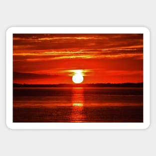 Fiery Sky Sticker